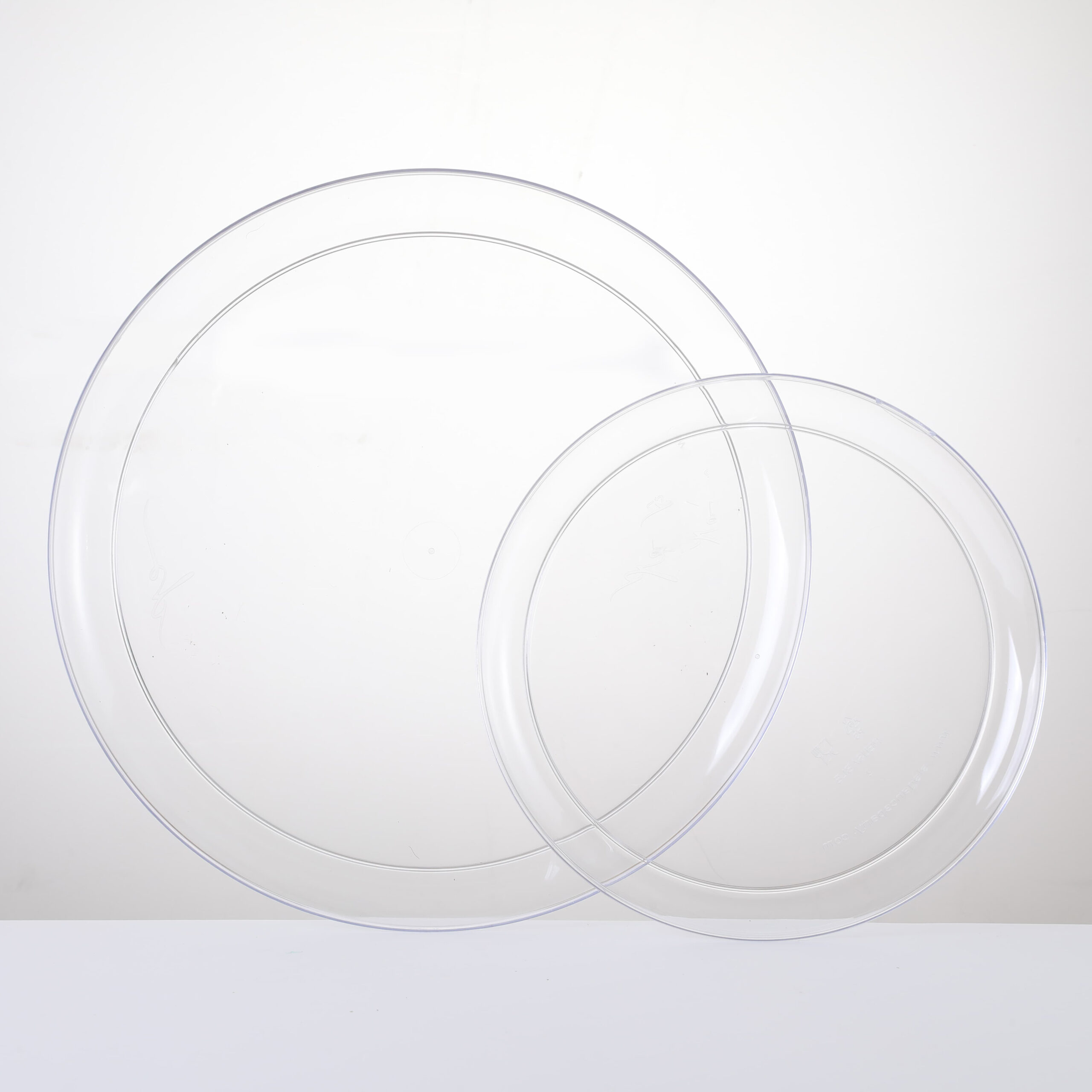 Clear Deep Edge Plates RD75/RD10