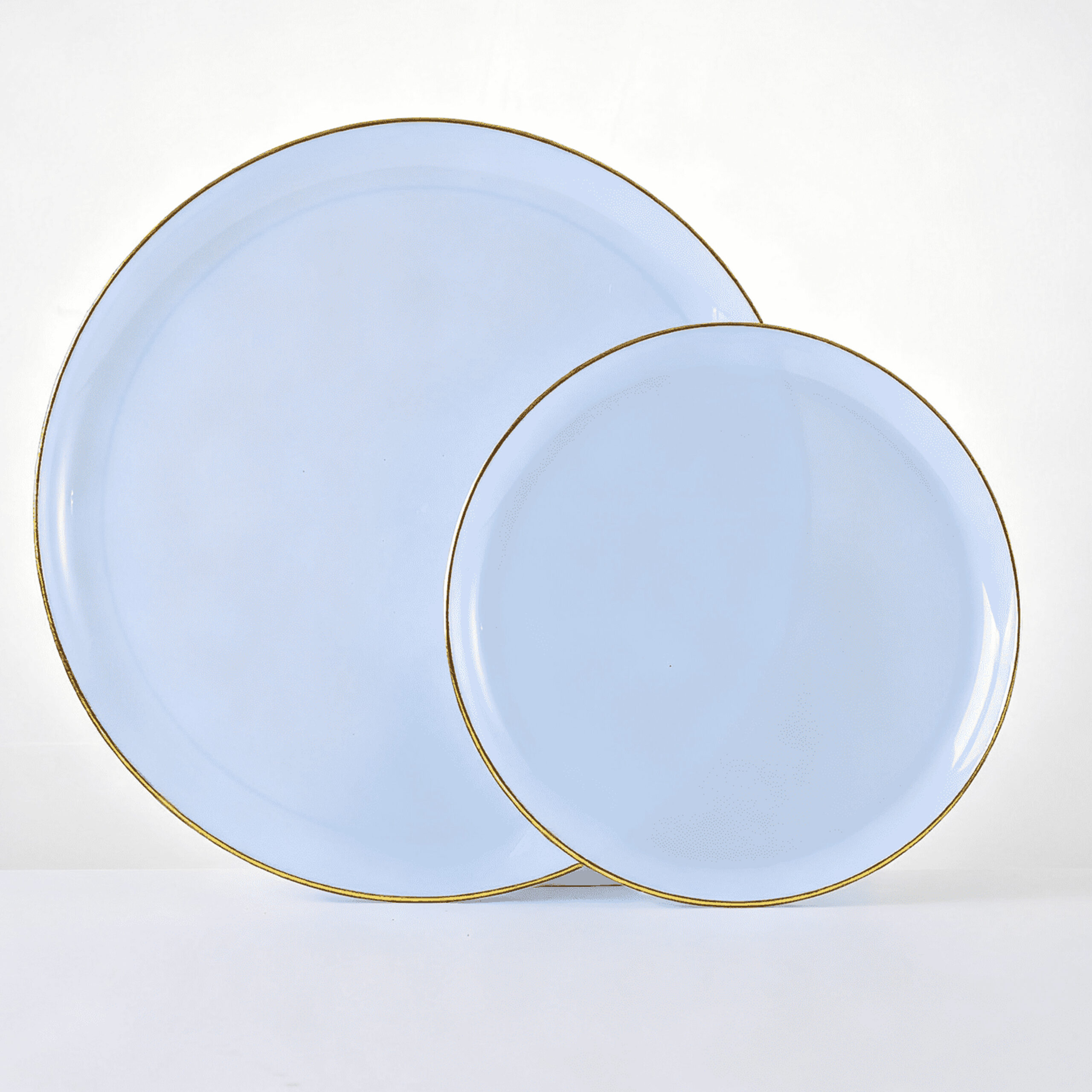 Hot Stamping Deep Edge Plate Blue with Gold RD75/RD10