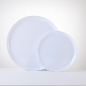 White Deep Edge Plates RD75/RD10