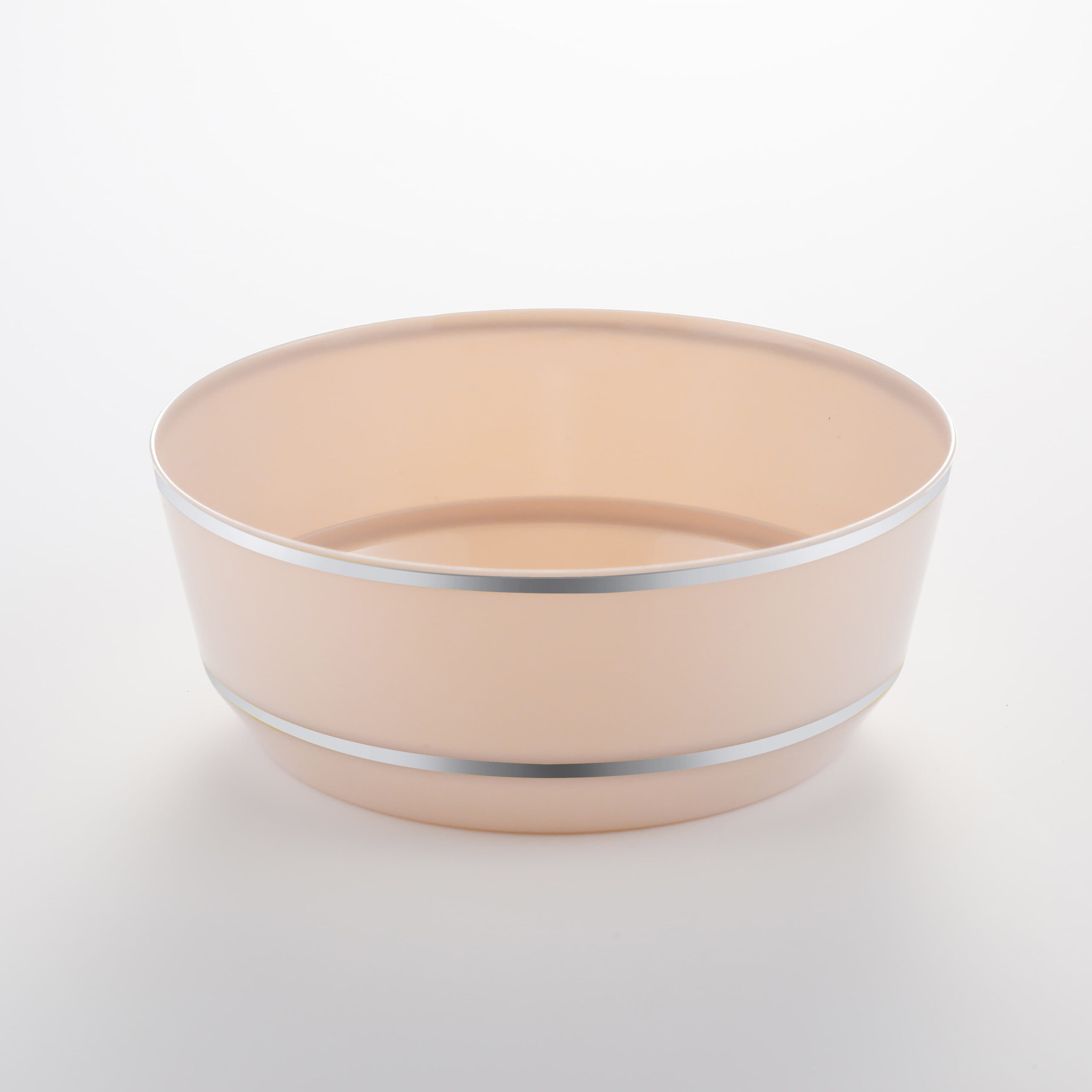 Hot Stamping Bowl Linen with Silver Edge RSB 14