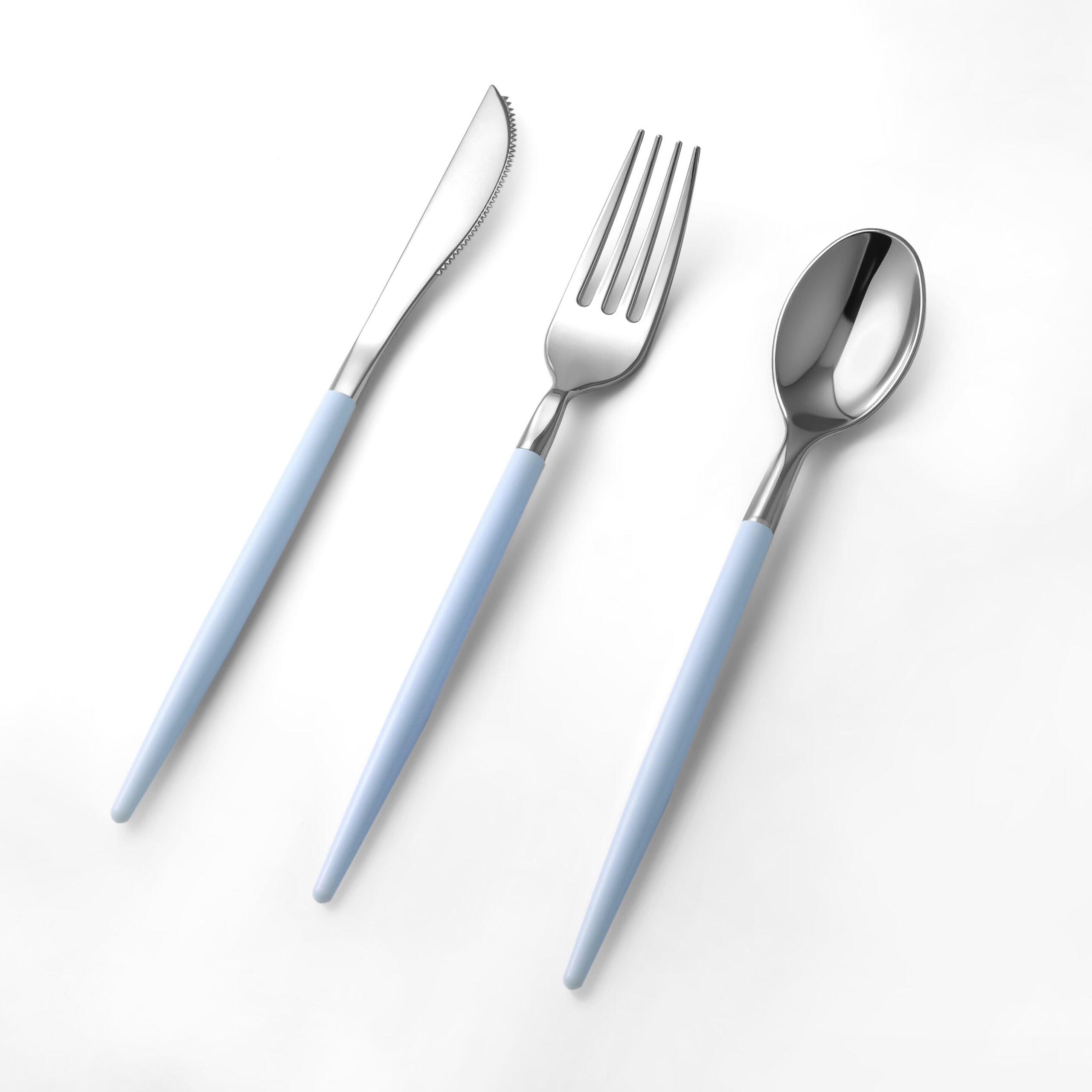 Blue•Silver Cutlery YD1001/YD1002/YD1003