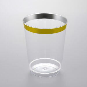 Clear Cup with Gold Edge CN10