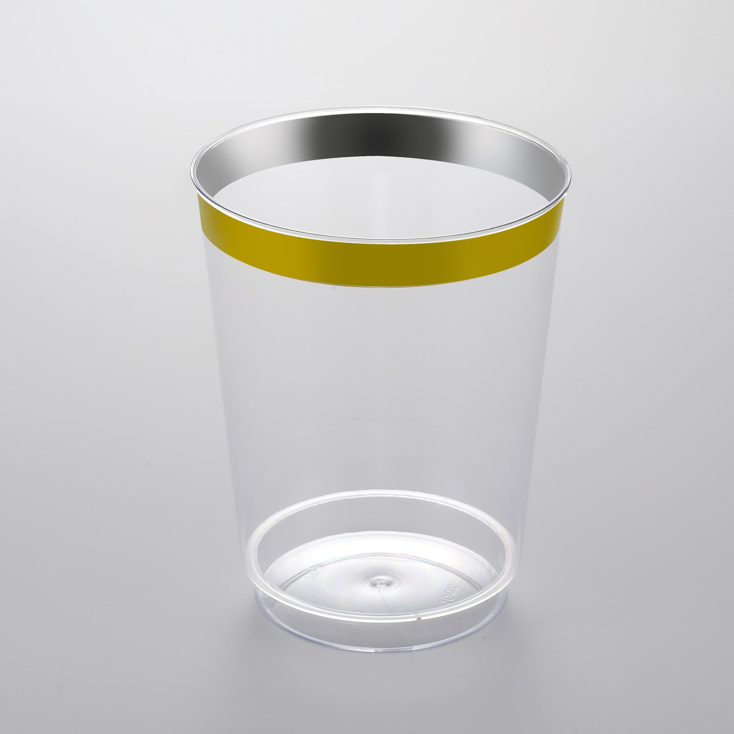 Clear Cup with Gold Edge CN10