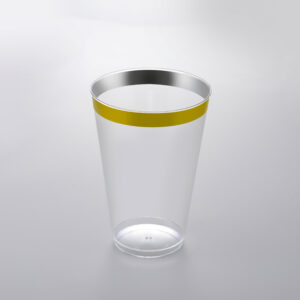 Clear Cup With Gold Edge CN12