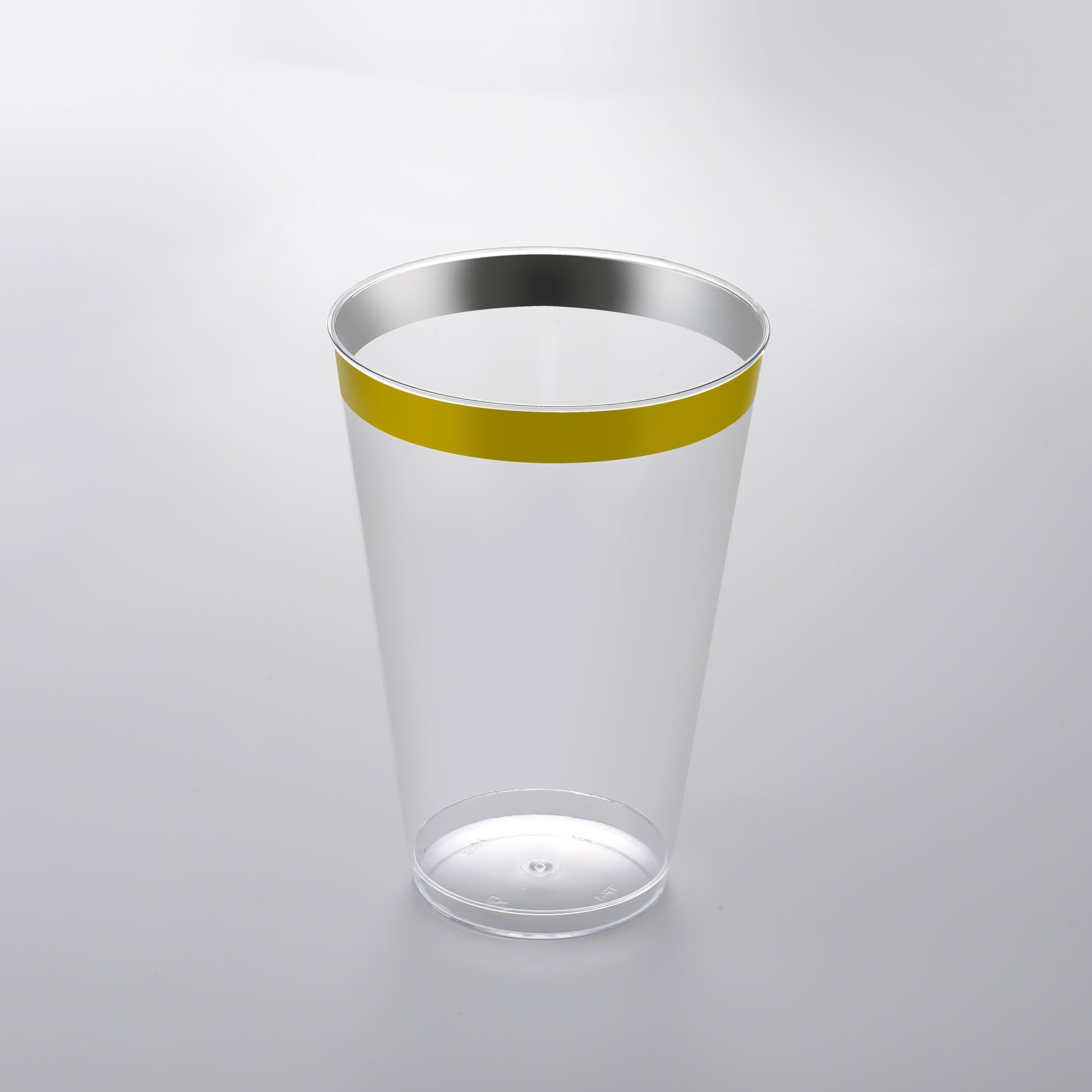 Clear Cup With Gold Edge CN12