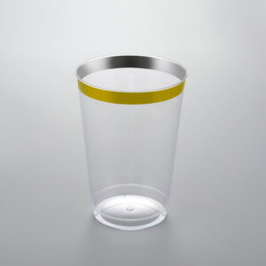 Clear Cup With Gold Edge CN14