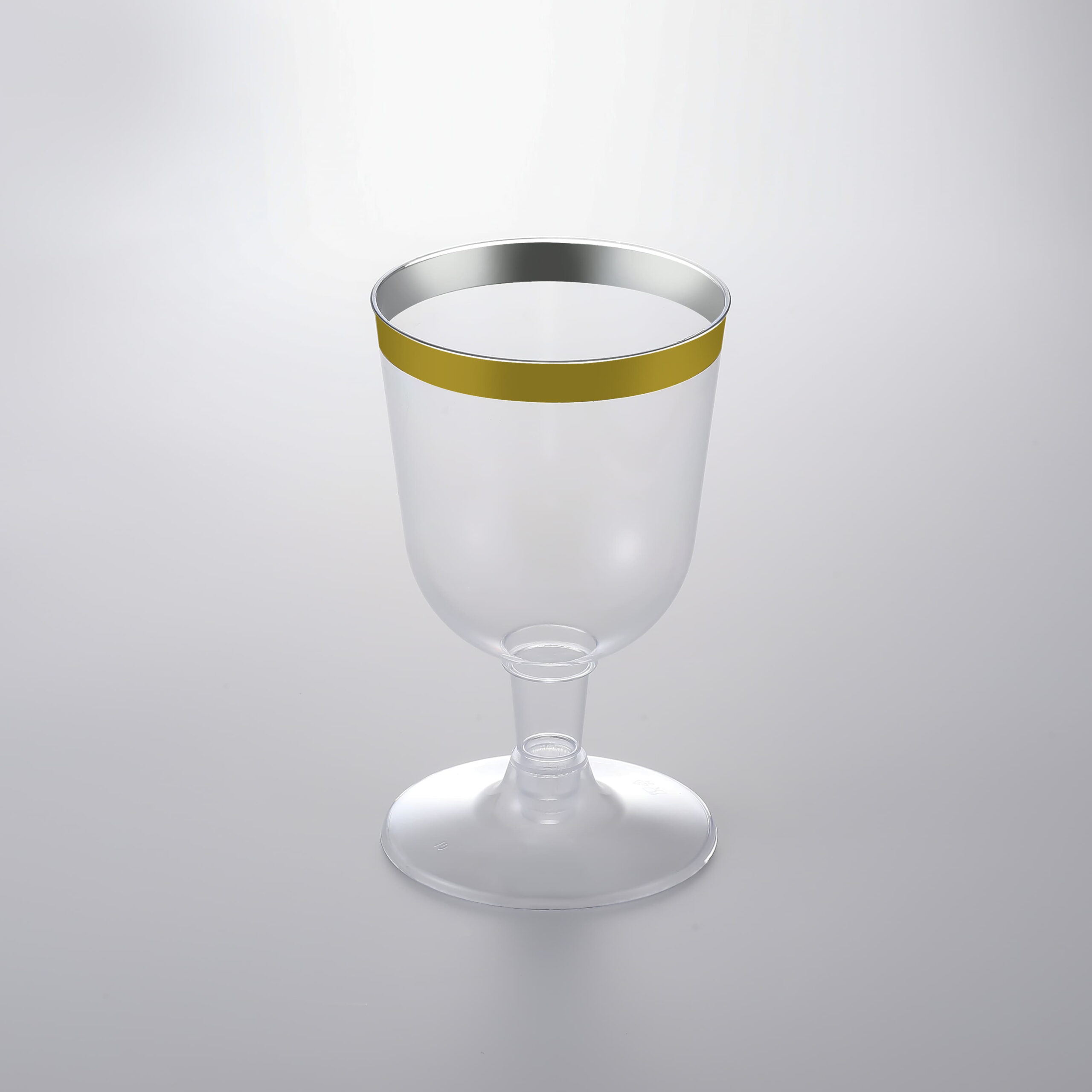 Clear Cup With Gold Edge WG06(Detachable)