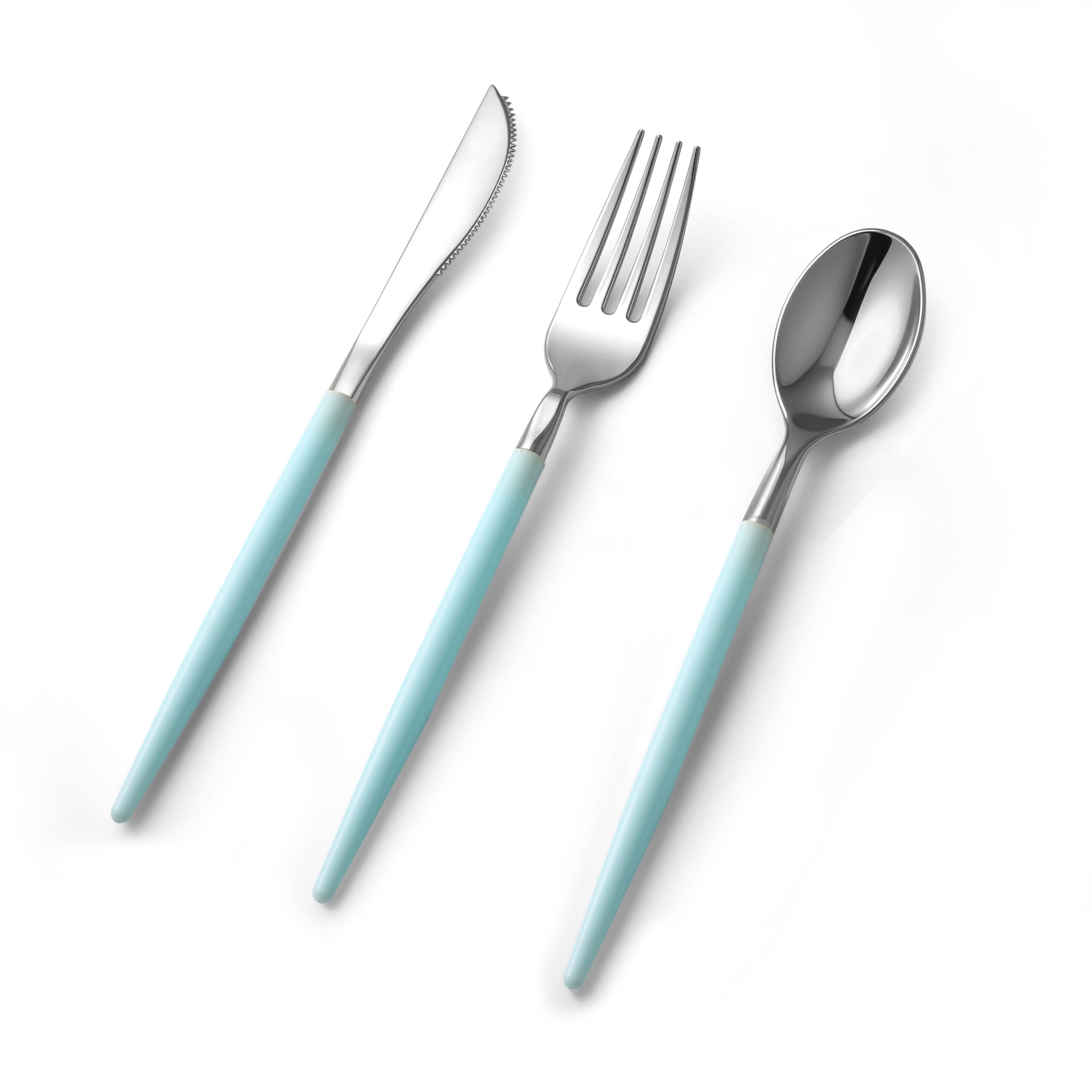 Mint  Green•Silver Cutlery YD1001/YD1002/YD1003