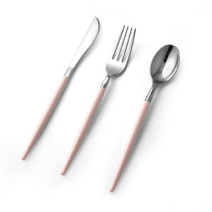 Pink•Silver Cutlery YD1001/YD1002/YD1003