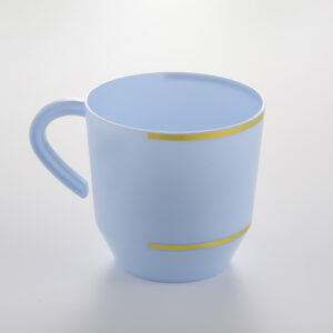 Blue With Gold Coffee Cup JC125
